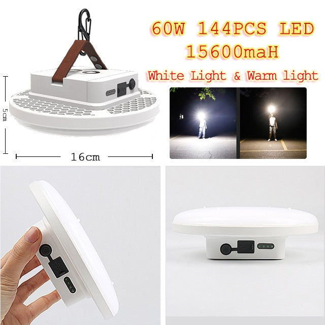 15600mAh Rechargeable LED Camping Lantern