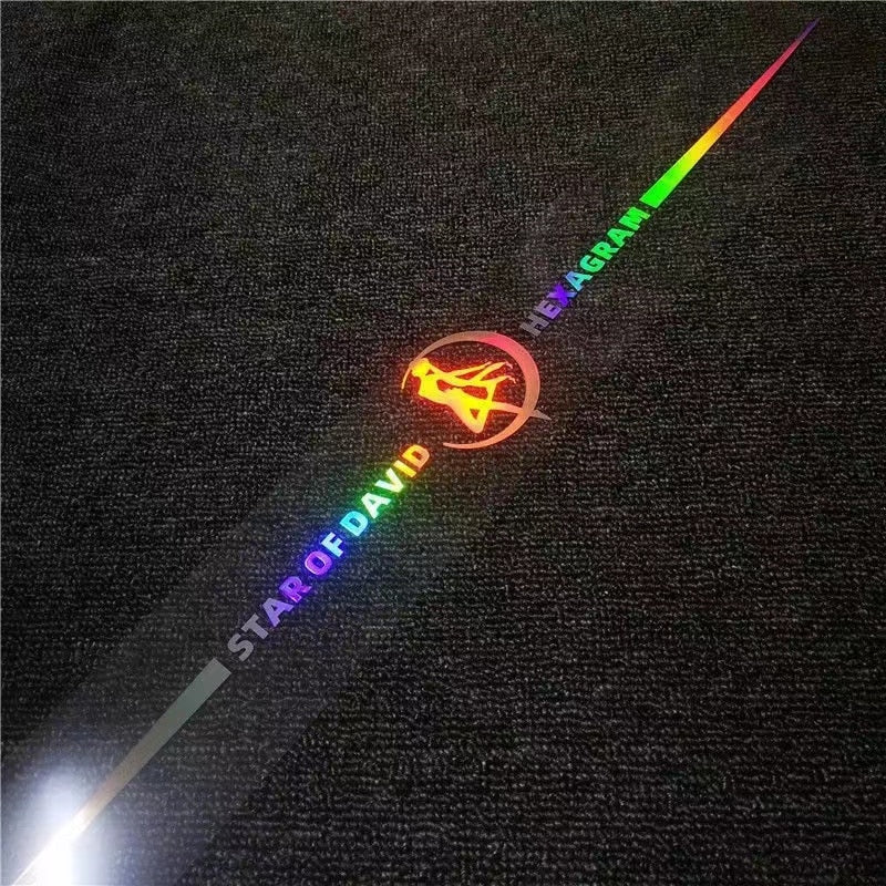 Reflective Laser Car Decoration Stickers