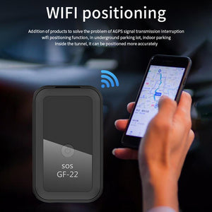 【LEZ102】GF07 GF09 GF22 GPS Real Time Car Tracker Voice Control Anti-Lost Device Locator Anti-lost Device Mini Precise Positioning GPS&TF