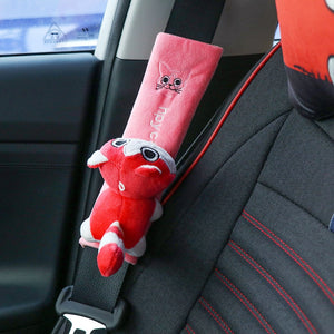 【CA190】Cartoon Car Seat Belt Cover