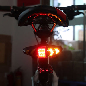 【LH113】Rear Lamp Smart Bike Wireless Remote Turn Signal Lights Bicycle LED Taillight