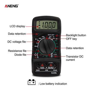 ANENG XL830L Digital Multimeter with ESR Meter