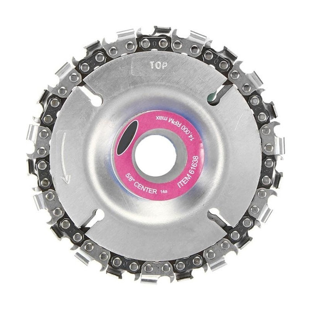 【CA213 】4/4.5/5 Inch Grinder Chain Disc Woodworking Chain Saws Plate Tool