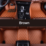 Premium Leather Floor Mats for Mercedes-Benz