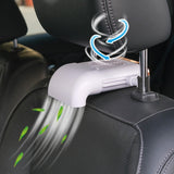 USB Car Seat Fan Rear Foldable Adjustable Wind Speedt