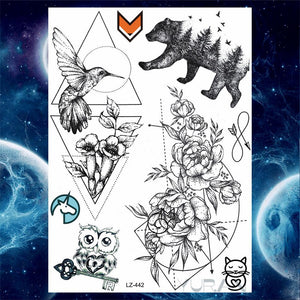 【LM454】Waterproof Tattoos Temporary Stickers