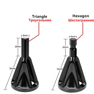 【Screw Chamfering】Screw Chamfering Newest Deburring External Chamfer Tool Stainless Steel Remove Burr Tools for Metal Drilling Tool