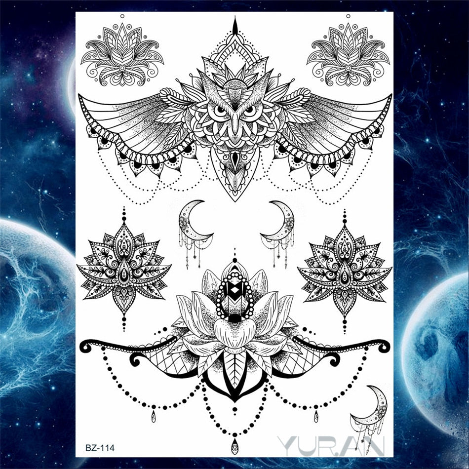 【LM454】Waterproof Tattoos Temporary Stickers