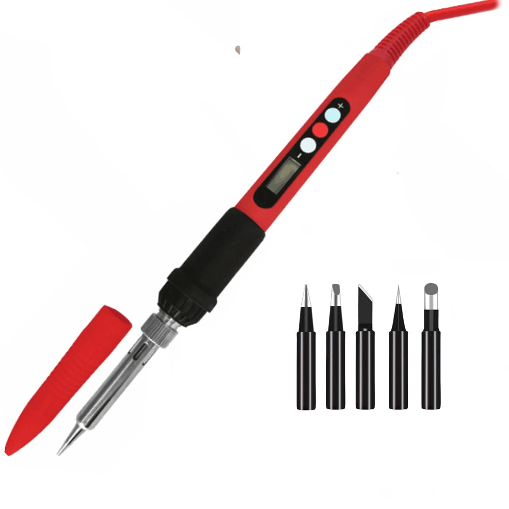 80W Digital Soldering Iron Kit