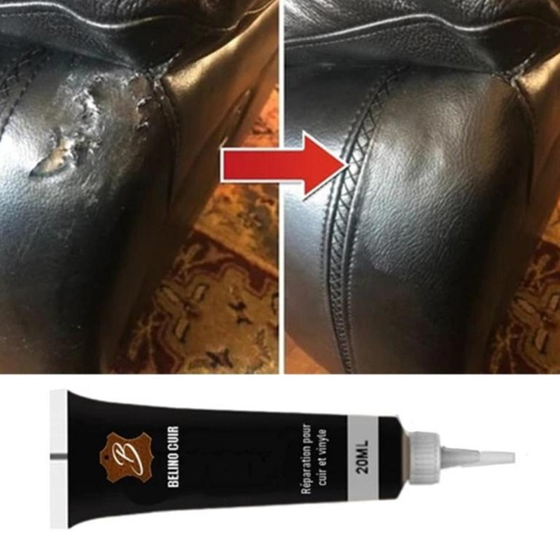 【10 Colors Leather Repair Gel】10 Colors Leather Repair Gel Color Repair Home Car Seat Leather Complementary Repair Refurbishing Cream Paste Leather Cleaner