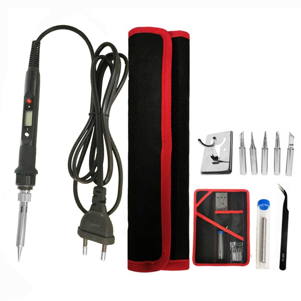 80W Digital Soldering Iron Kit