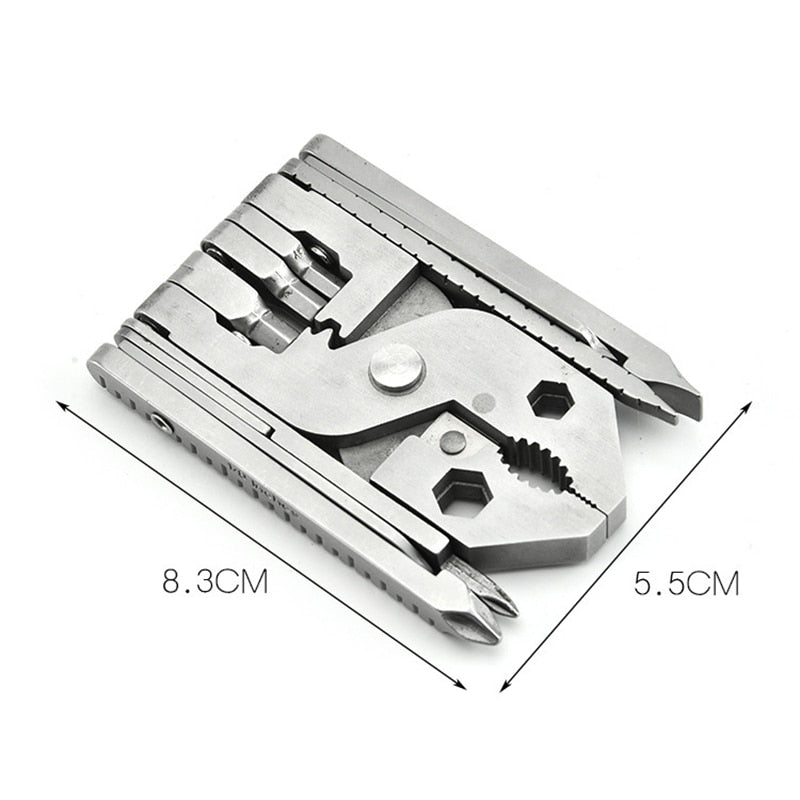 25-in-1 Portable Mini Folding Pocket EDC Multi-Tool