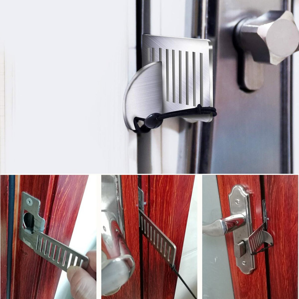 Travel Portable Self-Defense Door Lock