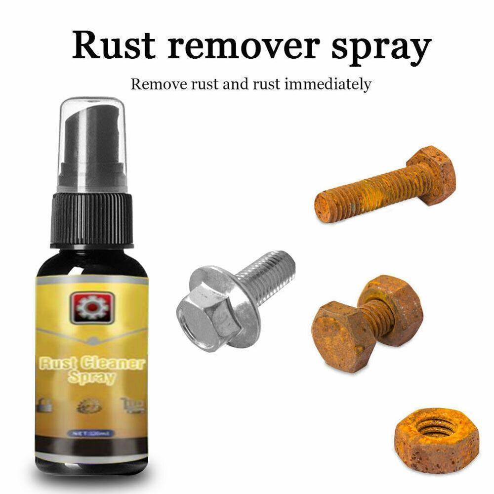 【LV043】Middle 30ML Powerful All-Purpose Rust Cleaner Spray Derusting Spray Car Maintenance Household Cleaning Tools Anti-rust Lubricant