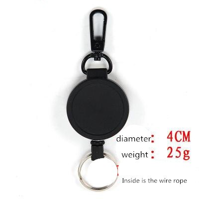 Men's Retractable KeyChain with Belt Clip