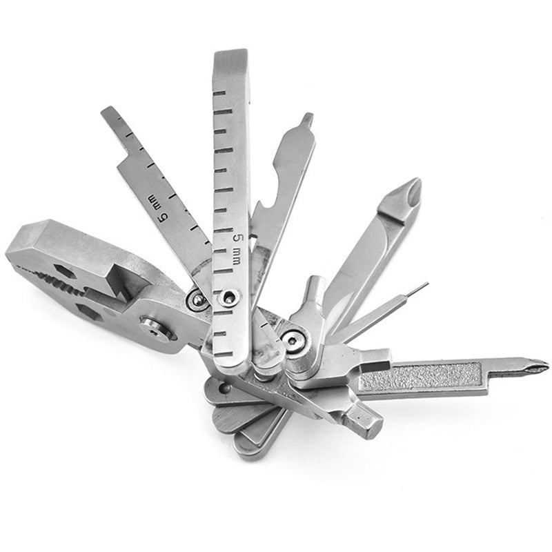 25-in-1 Portable Mini Folding Pocket EDC Multi-Tool