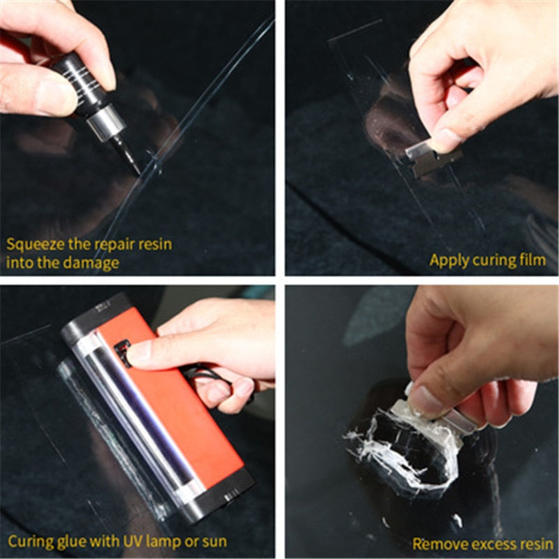 NanoTech Windshield Repair Kit