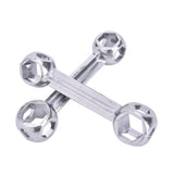 【Dog Bone 10in1 wrench】10 in 1 Durable Bicycle Bike Repair Tool Dog Mini Bone Shaped Hexagon Wrench Accessory Repairment Tool Repairment Accessories