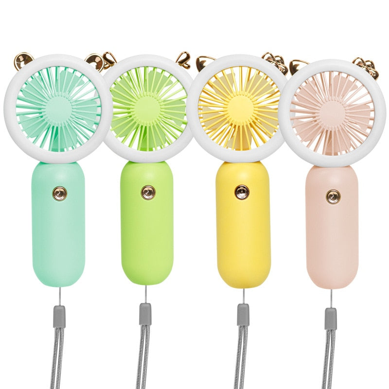 Portable USB Handheld Fan - Mini Fan for Desk & Travel