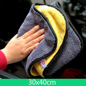 【Magic Car Towel】Professional Premium Microfiber Towel Thick Cleaning Cloth Drying Towel Absorbent Cleaning Double-Faced Plush Towels for Cars