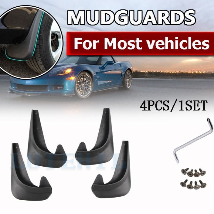 【LM170】4pcs Universal Car Front Rear Mudflaps Mud Flaps