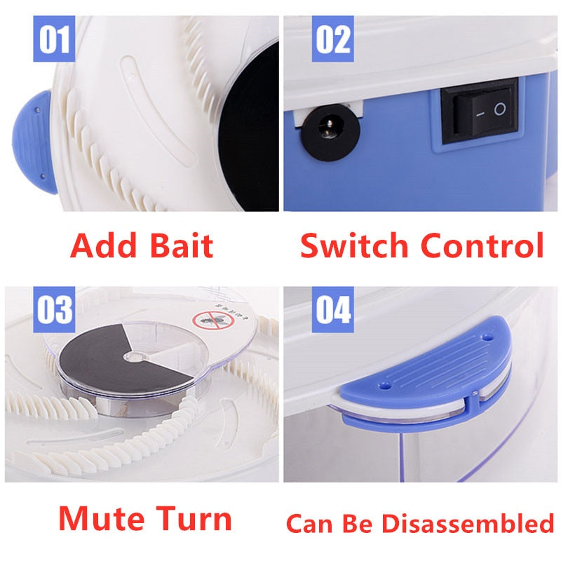 USB Automatic Flycatcher Insect Trap