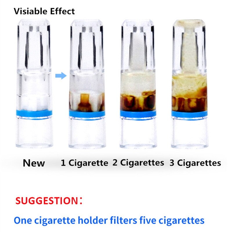 "Health T100 Cigarette Filter Holder - Universal Tar Reduction"