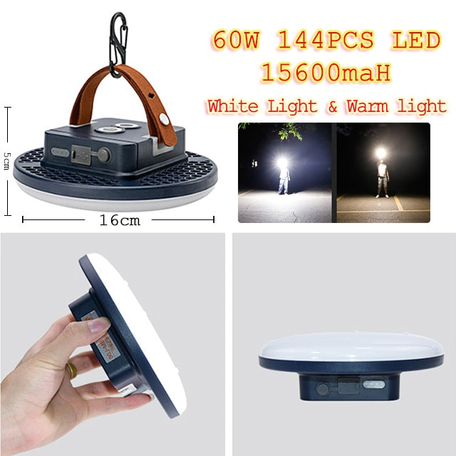 15600mAh Rechargeable LED Camping Lantern