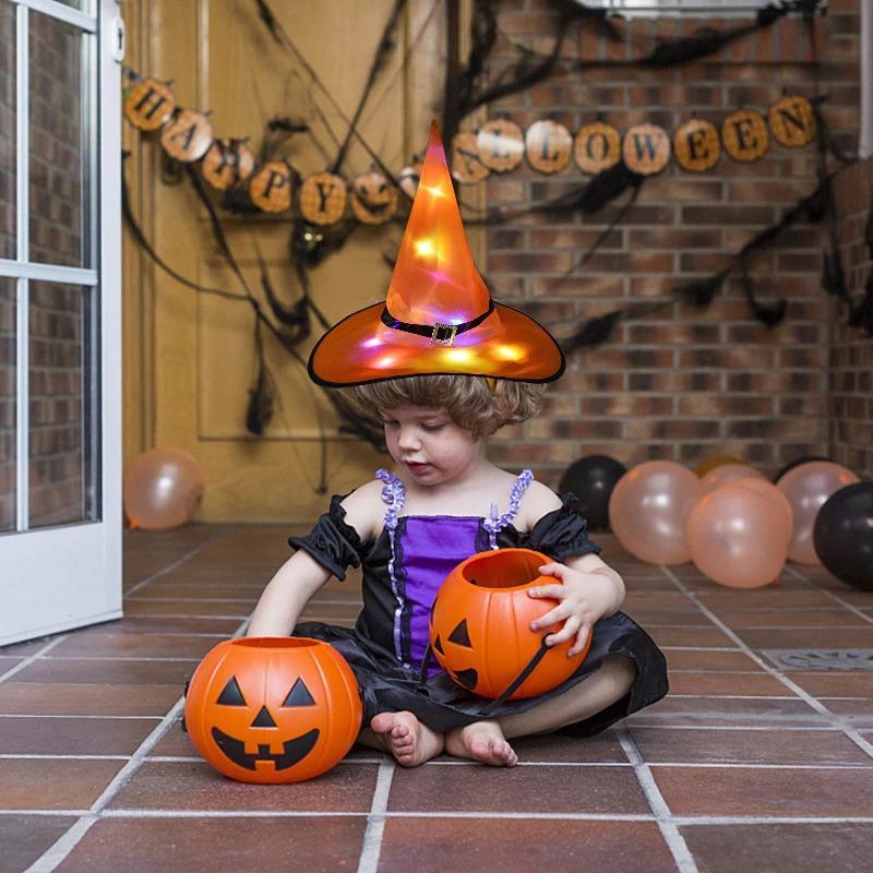 Glowing Witch Hat Hanging/Wearable