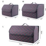 Leather Car Trunk Organizer