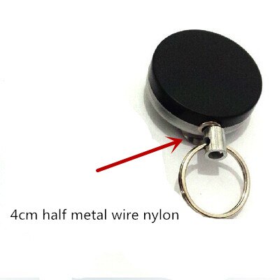 Men's Retractable KeyChain with Belt Clip