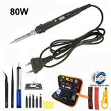 80W Digital Soldering Iron Kit