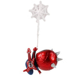 【LV260】5pcs/Set 9-11cm Spiderman Q Cute Kawaii Battle PVC Action Figure Decoration