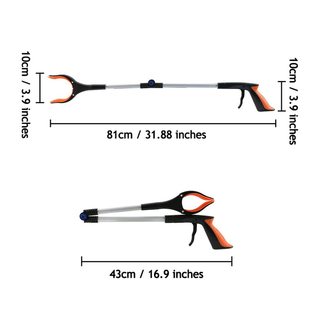 32-Inch Foldable Trash Clamps Grab Tool