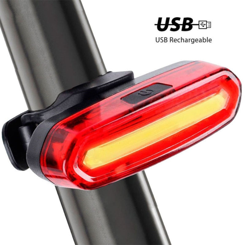 【LV047】Bicycle Rear Light USB Rechargeable Waterproof MTB Bike Taillight Ciclismo Luz Trasera Bicicleta Bicycle Accessories