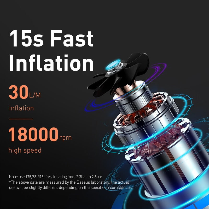 【Digital Auto Inflatable Pump】12V Portable Car Air Compressor for Motorcycles Bicycle Boat Tyre Inflator Digital Auto Inflatable Pump