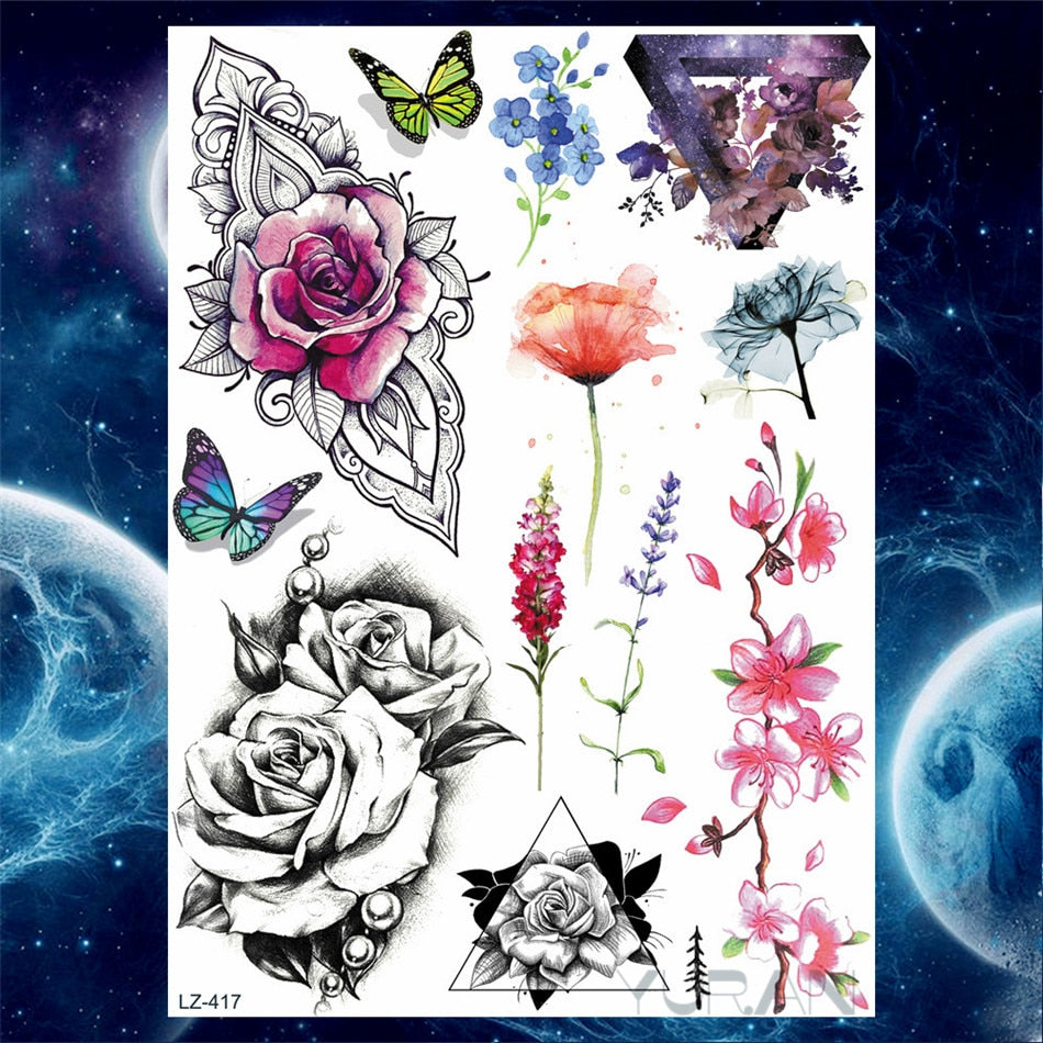 【LM454】Waterproof Tattoos Temporary Stickers