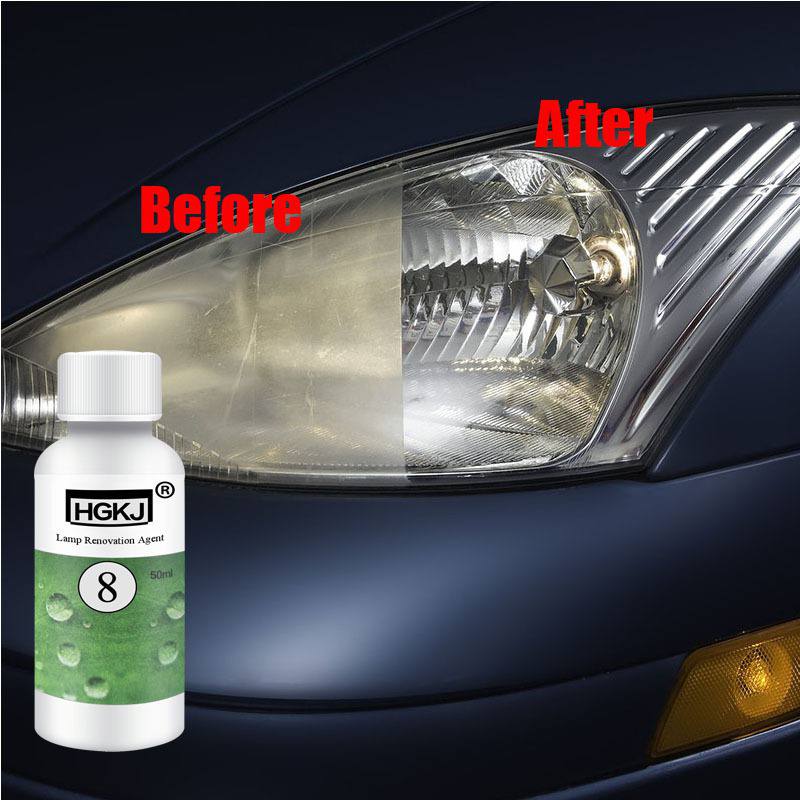 CrystalClear Car Lights Cleaning Agent