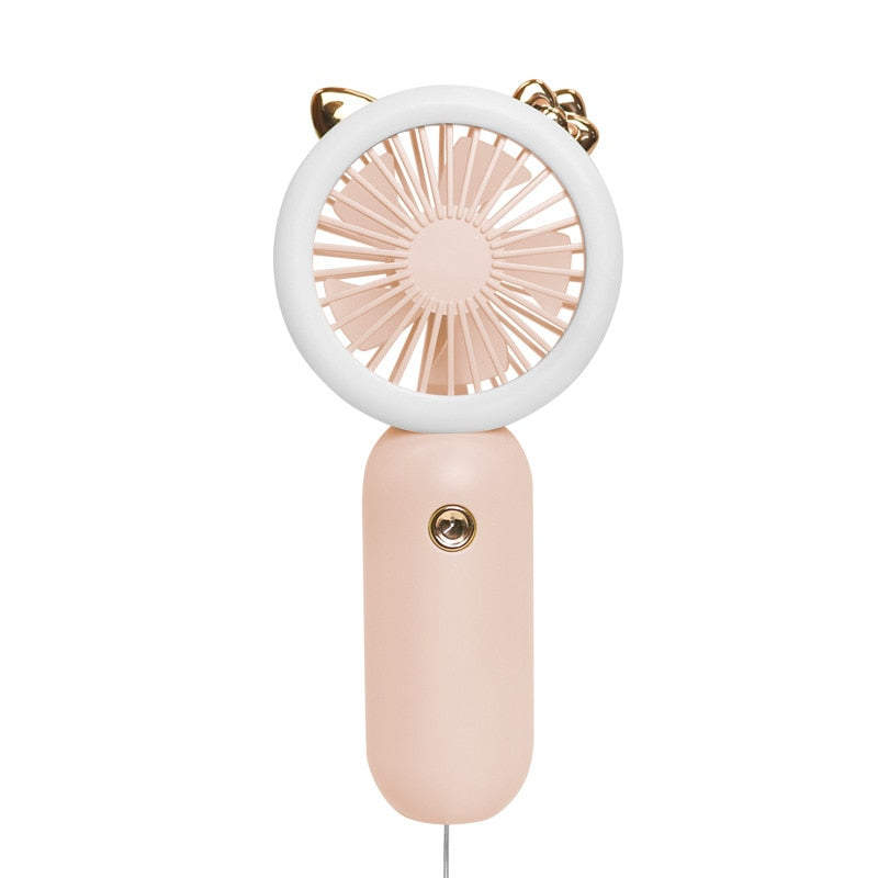 Portable USB Handheld Fan - Mini Fan for Desk & Travel