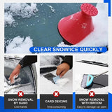 【LV097】Winter Auto Car Magic Window Windshield Car Ice Scraper Shaped Funnel Snow Remover