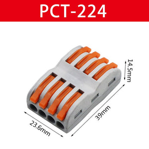 love672 ---1-5Pcs Mini Fast Cable Connector Terminal Block