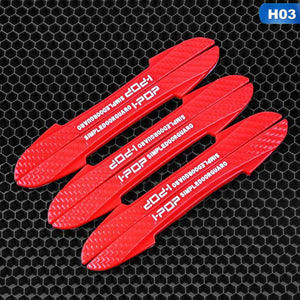 【6Pcs Car Door Edge Protection】6Pcs/set Auto Car Door Edge Protection Guards Molding Protection Strip Scratch Protector Car Door Crash Bar