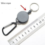 Men's Retractable KeyChain with Belt Clip