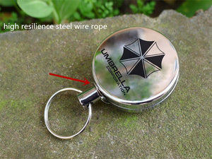 Men's Retractable KeyChain with Belt Clip