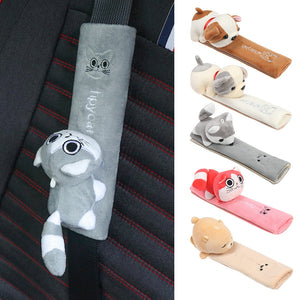 【CA190】Cartoon Car Seat Belt Cover