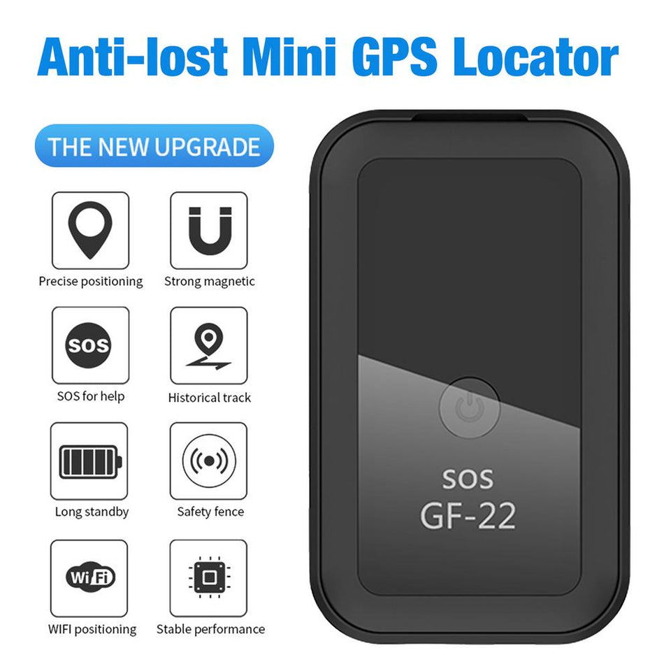 【LEZ102】GF07 GF09 GF22 GPS Real Time Car Tracker Voice Control Anti-Lost Device Locator Anti-lost Device Mini Precise Positioning GPS&TF