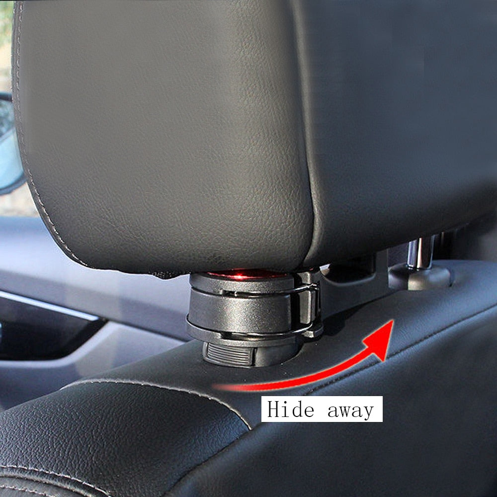 2 in 1 Car Headrest Hook