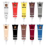 【10 Colors Leather Repair Gel】10 Colors Leather Repair Gel Color Repair Home Car Seat Leather Complementary Repair Refurbishing Cream Paste Leather Cleaner