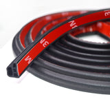 【LV049】Anti-collision Auto Door Seal Sound Insulation Car Door Sealing Strip Rubber Weatherstrip Edge Trim Noise Insulation