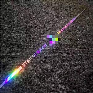 Reflective Laser Car Decoration Stickers